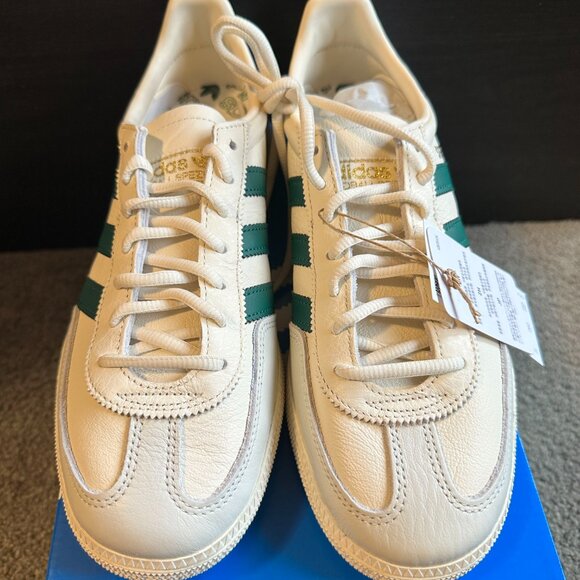 Adidas Originals Handball Spezial Chalk White Collegiate Green JH5451 Size 8US - Picture 3 of 6